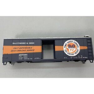 Vintage HO Athearn Bev-Bel Baltimore & Ohio Time Saver Boxcar 467565 Train Car